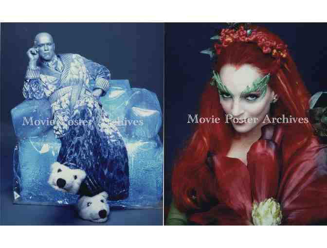 BATMAN AND ROBIN, 1997, 8x10 color photos, George Clooney, Arnold Schwarzenegger