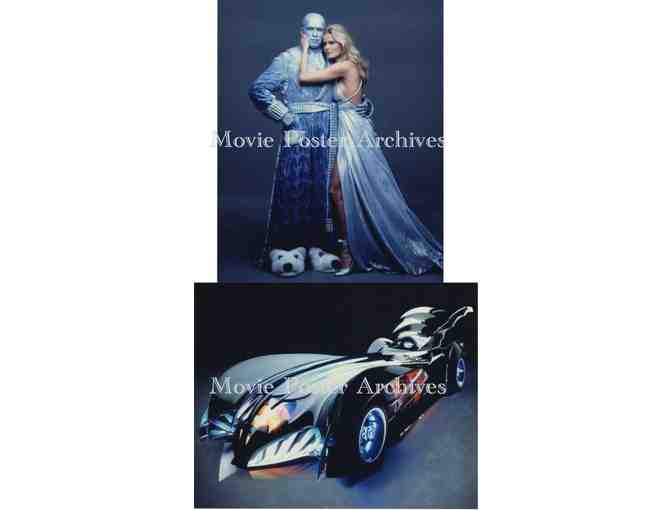BATMAN AND ROBIN, 1997, 8x10 color photos, George Clooney, Arnold Schwarzenegger