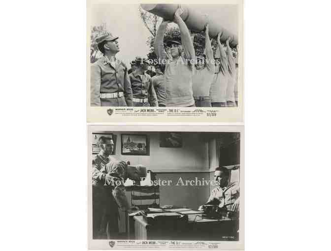 D.I., 1957, 8x10 production stills, Jack Webb, Don Dubbins, Jackie Loughery, Lou Tobin