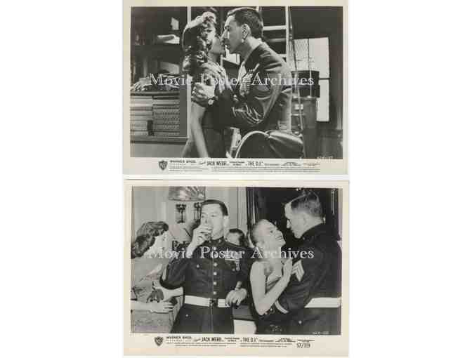 D.I., 1957, 8x10 production stills, Jack Webb, Don Dubbins, Jackie Loughery, Lou Tobin