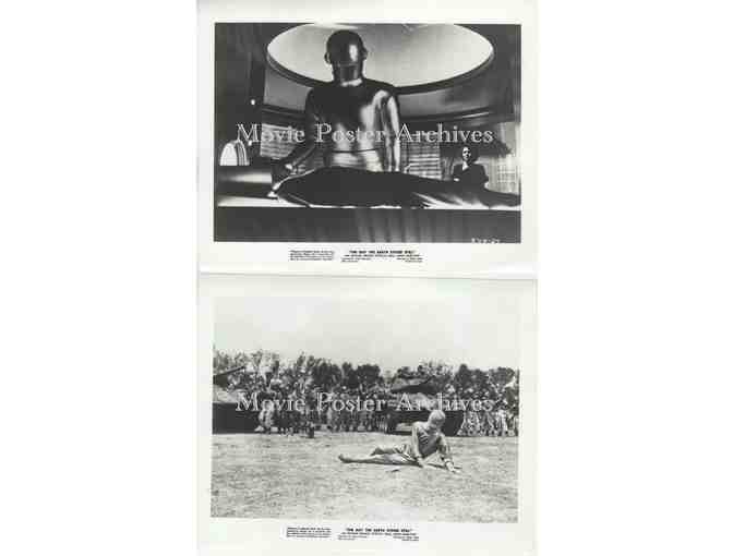 DAY THE EARTH STOOD STILL, 1951, 8x10 stills, classic sci-fi, Michael Rennie, Patricia Neal