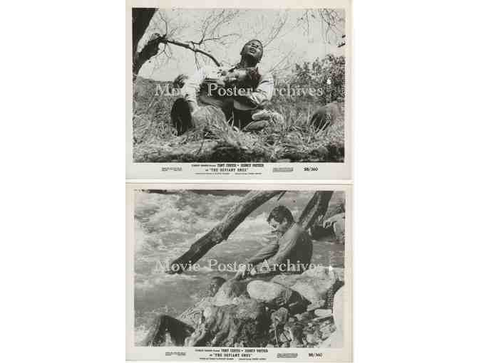 DEFIANT ONES, 1958, 8x10 stills, Tony Curtis, Sidney Poitier, Lon Chaney, Jr., Claude Akins.