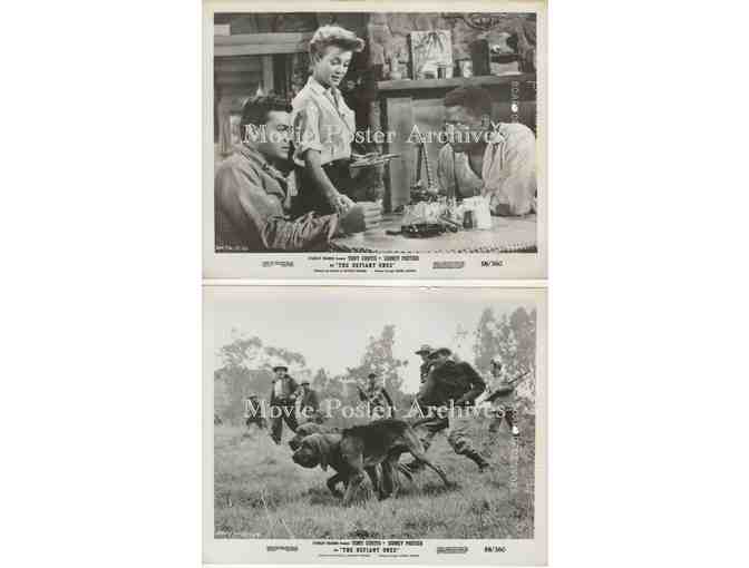 DEFIANT ONES, 1958, 8x10 stills, Tony Curtis, Sidney Poitier, Lon Chaney, Jr., Claude Akins.