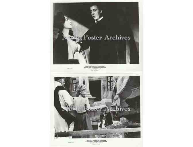 DRACULA: PRINCE OF DARKNESS, 1966, 8x10 stills  GROUP 1, Christopher Lee, Barbara Shelley