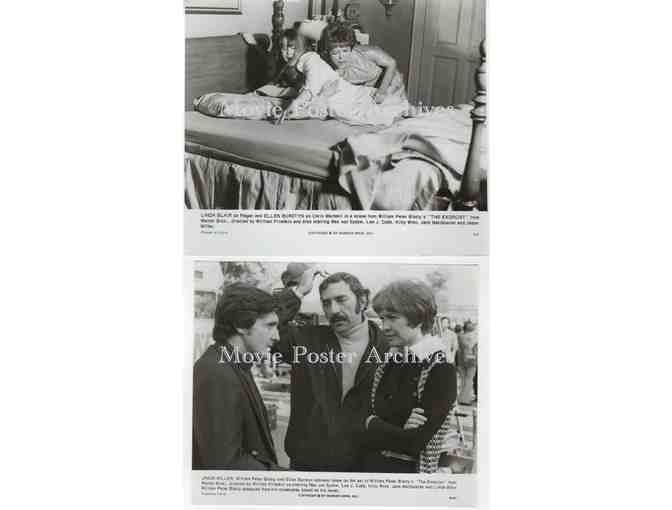 EXORCIST, 1974, 8x9.5 production stills, Linda Blair, Ellen Burstyn, Max Von sydow