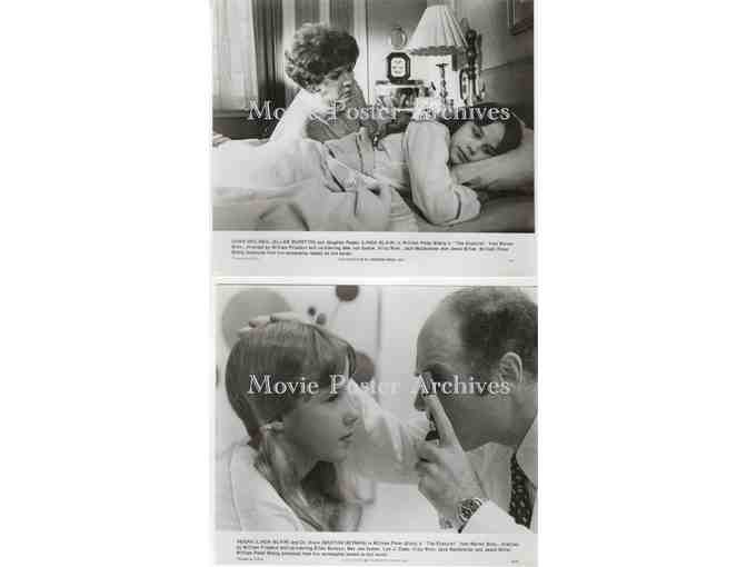 EXORCIST, 1974, 8x9.5 production stills, Linda Blair, Ellen Burstyn, Max Von sydow