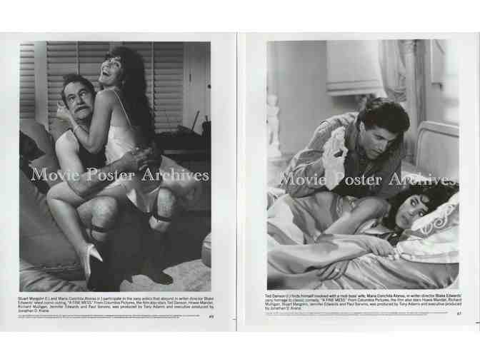 FINE MESS, 1986, 8x10 stills, Howie Mandel, Ted Danson, Richard Mulligan, Paul Sorvino.