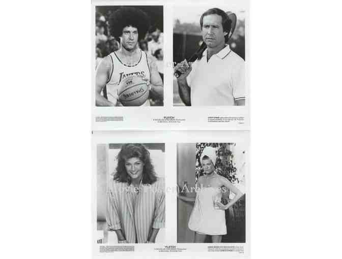FLETCH, 1985, 8x10 production stills, Chevy Chase, Joe Don Baker, Tim Matheson