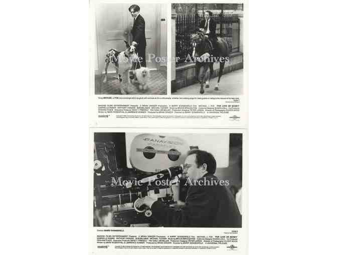 FOR LOVE OR MONEY, 1993, 8x10 production stills, Michael J. Fox, Gabrielle Anwar