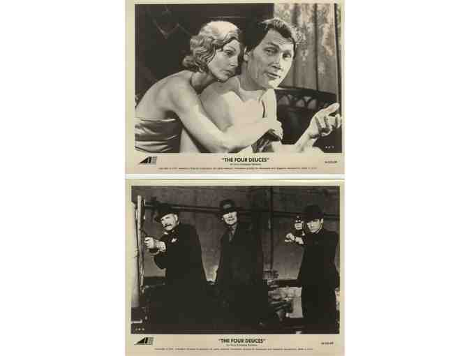 FOUR DEUCES, 1975, 8x10 production stills, Jack Palance, Carol Lynley, Adam Roarke