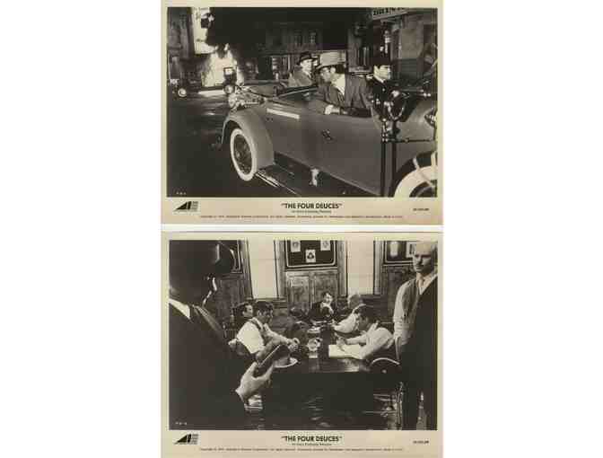 FOUR DEUCES, 1975, 8x10 production stills, Jack Palance, Carol Lynley, Adam Roarke