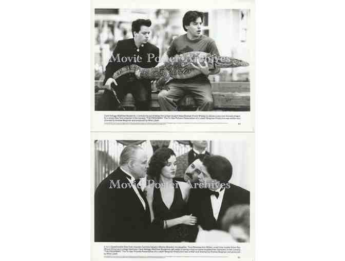 FRESHMAN, 1990, 8x10 production stills, Matthew Broderick, Marlon Brando, Bruno Kirby