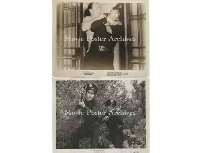 GANGBUSTERS, 1954, 8x10 production stills, Myron Healey, Don C. Harvey, Sam Edwards