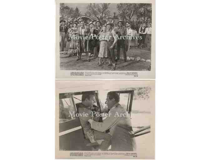GAY RANCHERO, 1948, 8x10 production stills, Roy Rogers, Andy Devine, Bob Nolan, Trigger