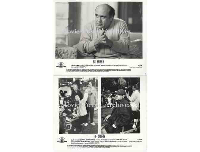 GET SHORTY, 1995, 8x10 production stills, John Travolta, Gene Hackman, Danny DeVito