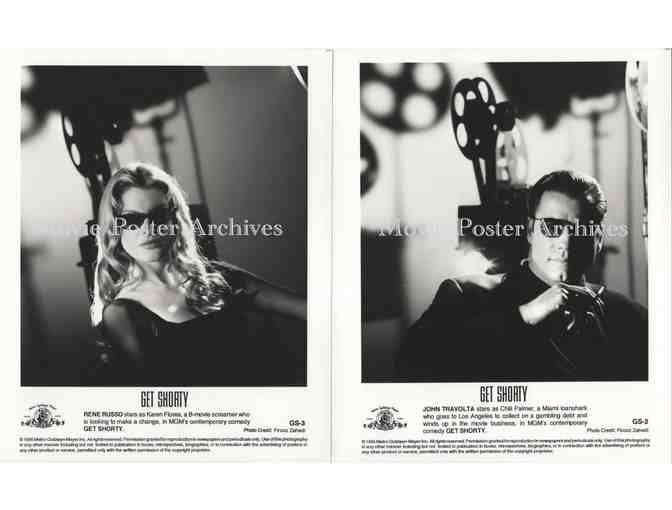 GET SHORTY, 1995, 8x10 production stills, John Travolta, Gene Hackman, Danny DeVito