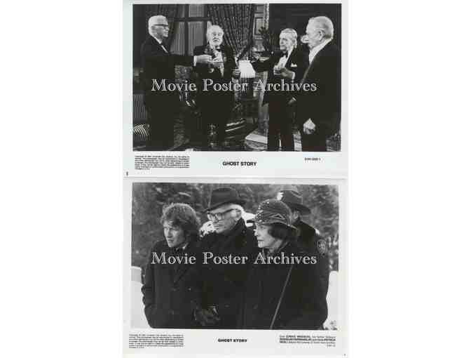 GHOST STORY, 1981, 8x10 production stills, Fred Astaire, Melvyn Douglas, Douglas Fairbanks Jr