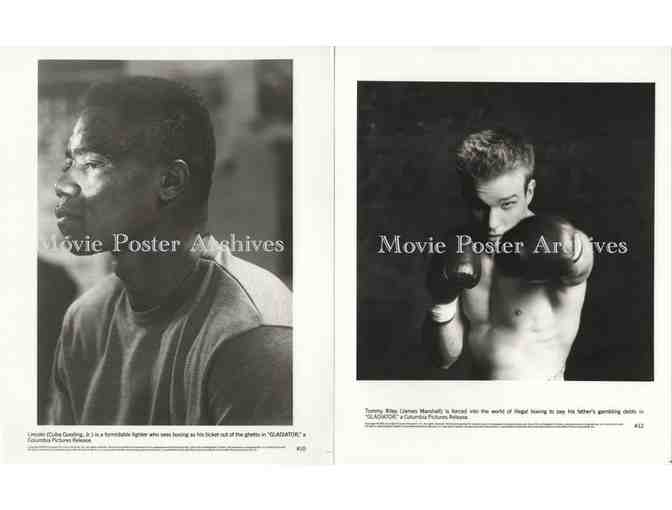 GLADIATOR, 1992, 8x10 production stills, Cuba Gooding Jr., James Marshall, Robert Loggia