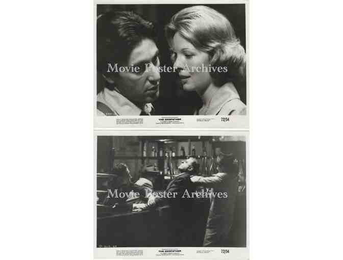 GODFATHER, 1972, 8x10 production stills, NSS Group, Marlon Brando, Al Pacino