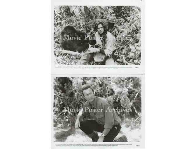 GORILLAS IN THE MIST, 1988, 8x10 production stills, Sigourney Weaver, Bryan Brown