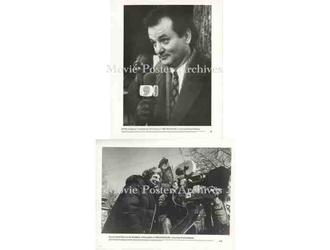 GROUNDHOG DAY, 1993, 8x10 production stills, Bill Murray, Andie MacDowell, Chris Elliott