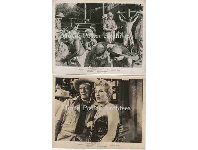 HELL ON DEVILS ISLAND, 1957, 8x10 production stills, Helmut Dantine, William Talman