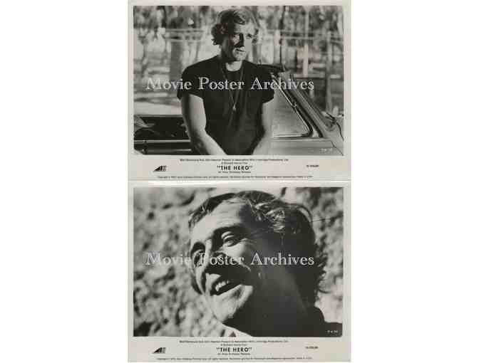 HERO, 1972, 8x10 production stills, Richard Harris, Romy Schneider, Maurice Kaufmann