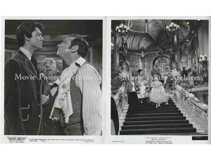 HELLO DOLLY!, 1970, 8x10 production stills, Walter Matthau, Michael Crawford, Tommy Tune
