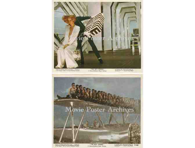 BOY FRIEND, 1971, Mini Lobby Cards, Twiggy, Tommy Tune, Chris Gable, Max Adrian, Bryan Pringle.