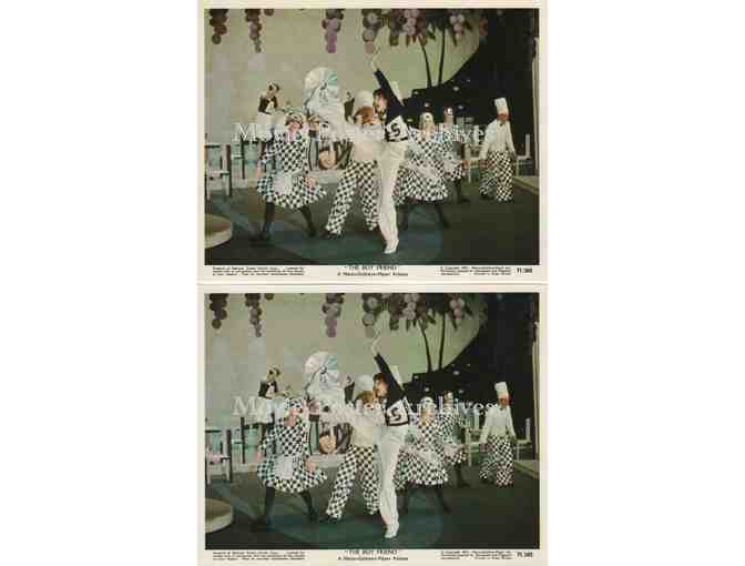 BOY FRIEND, 1971, Mini Lobby Cards, Twiggy, Tommy Tune, Chris Gable, Max Adrian, Bryan Pringle.