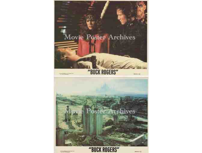 BUCK ROGERS, 1979, Mini Lobby Cards, Gil Gerard, Erin Gray, Henry Silva, William Conrad, Twiki.