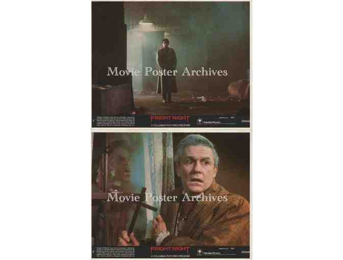 FRIGHT NIGHT, 1985, Mini Lobby Cards, Chris Sarandon, Roddy McDowall, Amanda Bearse