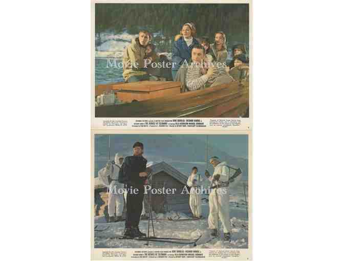 HEROES OF TELEMARK, 1966, Mini Lobby Cards, Kirk Douglas, Richard Harris, Michael Redgrave
