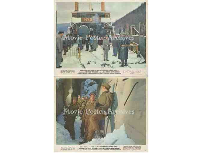 HEROES OF TELEMARK, 1966, Mini Lobby Cards, Kirk Douglas, Richard Harris, Michael Redgrave