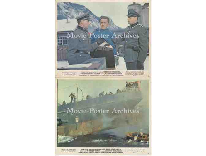 HEROES OF TELEMARK, 1966, Mini Lobby Cards, Kirk Douglas, Richard Harris, Michael Redgrave