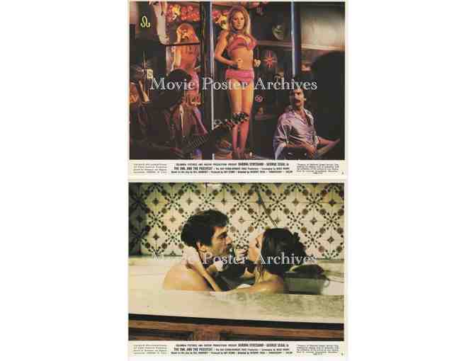 OWL AND THE PUSSYCAT, 1970, Mini Lobby Cards, Barbra Streisand, George Segal, Robert Klein.