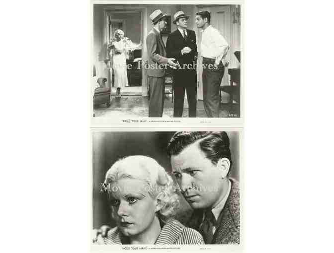 HOLD YOUR MAN, 1933, 8x10 production stills, Jean Harlow, Clark Gable, Stuart Erwin