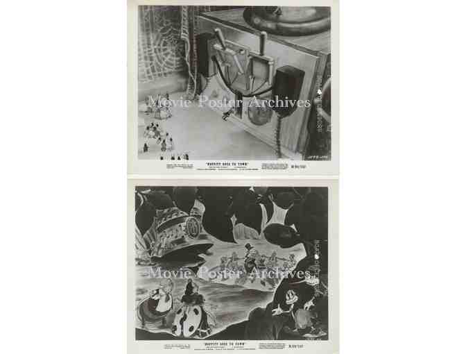 HOPPITY GOES TO TOWN, 1941, 8x10 production stills, Fleischer Bros. animated feature film