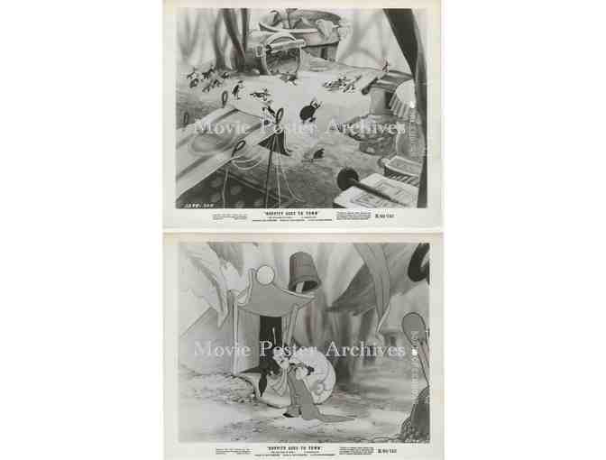 HOPPITY GOES TO TOWN, 1941, 8x10 production stills, Fleischer Bros. animated feature film