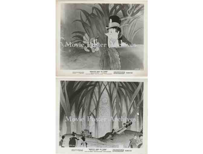 HOPPITY GOES TO TOWN, 1941, 8x10 production stills, Fleischer Bros. animated feature film