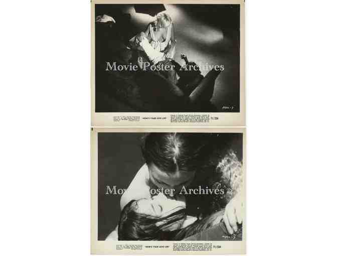 HOWS YOUR LOVE LIFE, 1971, 8x10 production stills, John Agar, Leslie Brooks, Mary Beth Hughes