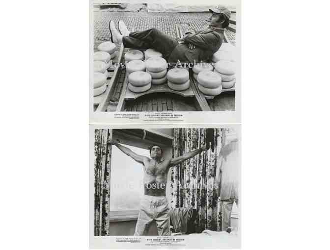 IF ITS TUESDAY THIS MUST BE BELGIUM, 1969, 8x10 production stills, Suzanne Pleshette, Norman Fell