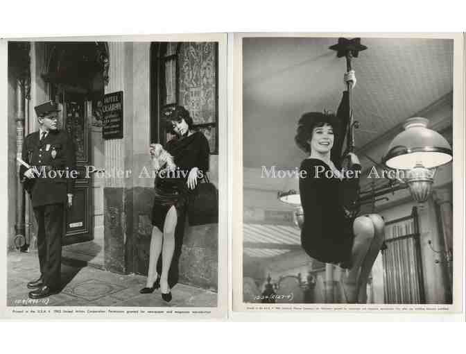 IRMA LA DOUCE, 1963, GROUP 2, 8x10 production stills, Jack Lemmon, Shirley MacLaine, Lou Jacobi