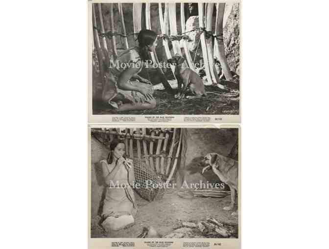 ISLAND OF THE BLUE DOLPHINS, 1964, 8x10 production stills, George Kennedy, Celia Kaye, Ann Daniel