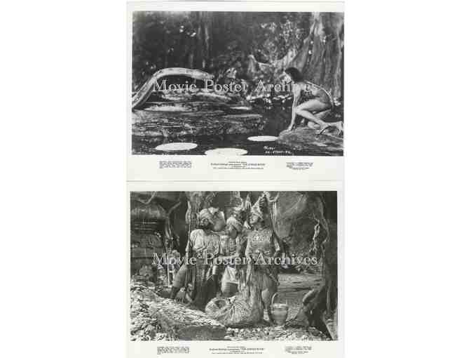 JUNGLE BOOK, 1942, 8x10 production stills, Sabu Dastagir, Joseph Calleia, John Qualen, Frank Puglia