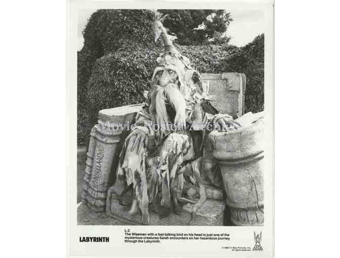 LABYRINTH, 1986, 8x10 production stills, David Bowie, Jennifer Connelly, Frank Oz, Warwick Davis