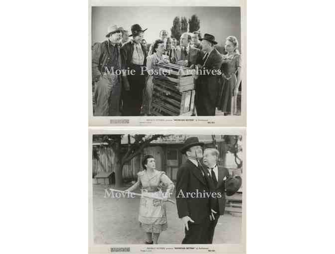 MOUNTAIN RHYTHM, 1942, 8x10 production stills, Leon, Frank, and June Weaver, Lynn Merrick