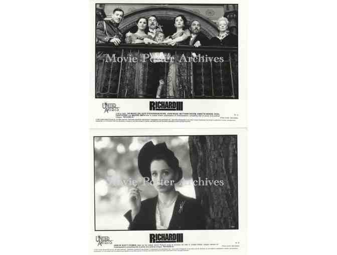 RICHARD III, 1995, 8x10 production stills, Ian McKellen, Annette Bening, Robert Downey Jr.