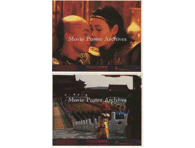 LAST EMPEROR, 1987, Mini Lobby Cards, John Lone, Joan Chen, Peter OToole, Victor Wong
