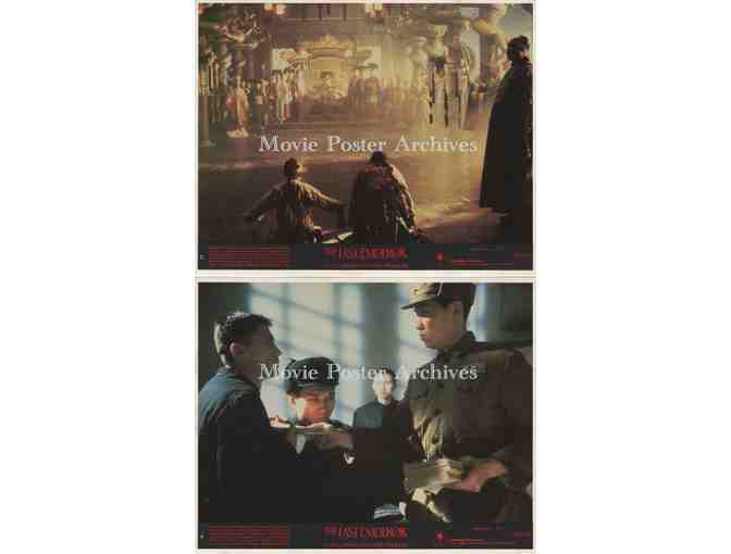 LAST EMPEROR, 1987, Mini Lobby Cards, John Lone, Joan Chen, Peter OToole, Victor Wong